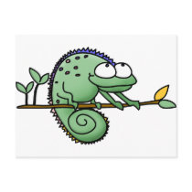 Chameleon Postcard