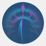 Chameleon Round Stickers