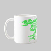 Chameleon Skeleton mugs