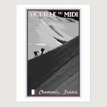 Chamonix - Aiguille du Midi Arete postcards
