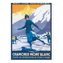 Chamonix-Mont Blanc Post Card