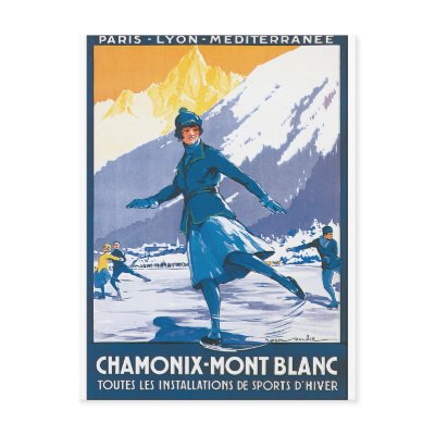 Chamonix-Mont Blanc Post Card by VictoriaShaylee