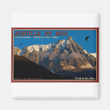 Chamonix - Paragliders Magnets