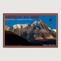 Chamonix - Paragliders posters