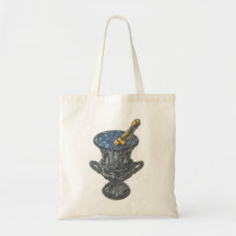 Champagne and Bucket Art Canvas Bags