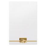Champagne and Gifts Party Stationery in White