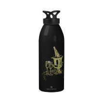 Champagne and Glasses Art Water Bottle