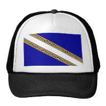 Champagne-Ardenne, France flag Trucker Hats