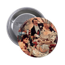 Champagne Biscuits 1896 Pinback Buttons