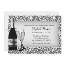 Champagne Bridal Shower Invitation