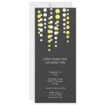 Champagne bubble grey modern chic holiday party