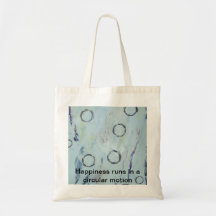 Champagne bubbles tote bag