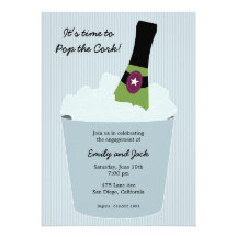 Champagne Celebration Announcements