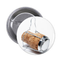Champagne cork button