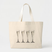 Champagne flutes bag