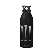 Champagne Flutes Reusable Water Bottles