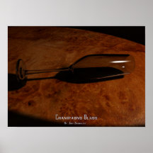 Champagne Glass Posters