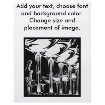 Champagne Glasses Flyer