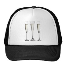 Champagne Glasses Hat