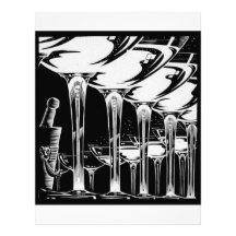 Champagne Glasses Letterhead