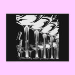 Champagne Glasses postcards