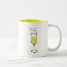 Champagne...King of Wines and Wine of Kings. Coffee Mugs