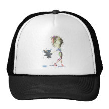 Champagne! Mesh Hats