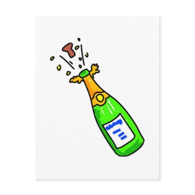 champagne postcards by prawny