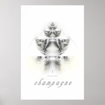 Champagne Print