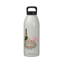 Champagne Toast Birthday Drinking Bottles