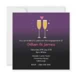 Champagne Toast Engagement Party Invitation