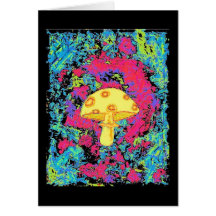 Champignon de citron cartes de vœux