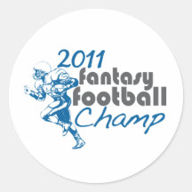 Champion 2011 du football d'imaginaire adhésif