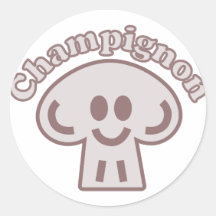 Champion de champignon adhésifs ronds