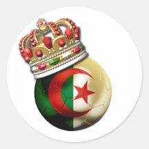 Champion de coupe du monde de l'Algérie Autocollants
