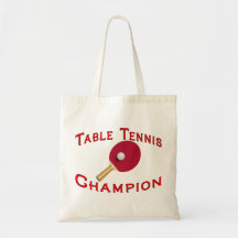 Champion de ping-pong sac