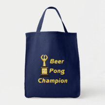 Champion de puanteur de bière sacs de toile