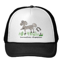 champion en fer à cheval casquettes de camionneur