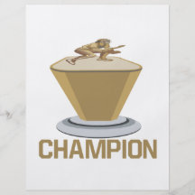 Champion Flyer Design