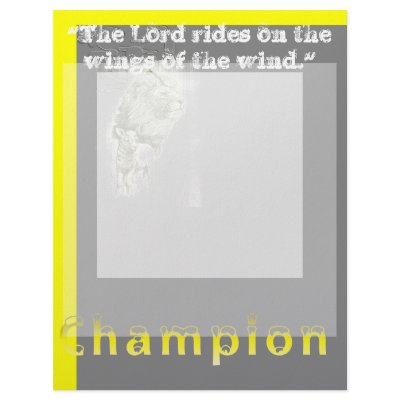 Champion Customized Letterhead by marylouroche