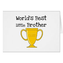 Champion Little Brother T-shirts and Gifts Greeting Cards