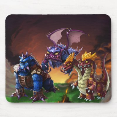 Champion Monster Mousepad by backyardmonsters