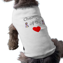 Champion of the heart pet t shirt