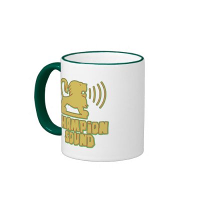 Champion Sound Lion Mug by insomniak