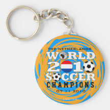 Champions néerlandais Keychain de la coupe du mond Porte-clé