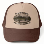 Championship Walleye Fisherman Trucker Hats