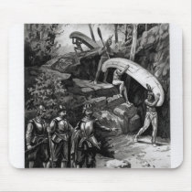 Champlain Exploring the Canadian Wilderness Mousepad