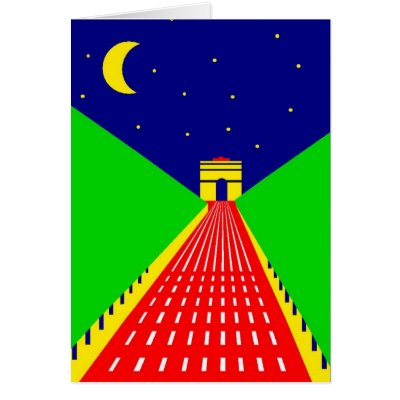 Champs Elysees Card by lonvig