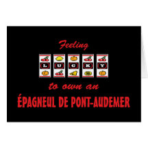 Chanceux au propre Épagneul de Pont-Audemer Cartes