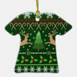 Chandail laid drôle de Noël Ornement De Noël